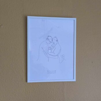 Personlig stregtegning plakat - Image 5