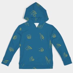 Svenska handalfabet vuxen unisex hoodie